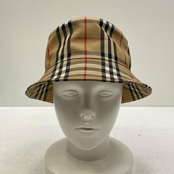 Burberry Check Hat Beige - Picture 2 of 8